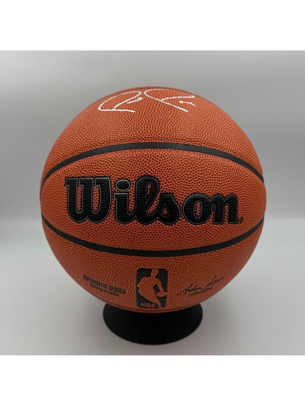 Paul Pierce Signed Wilson Official NBA Basketball Boston Celtics HOF JSA COA